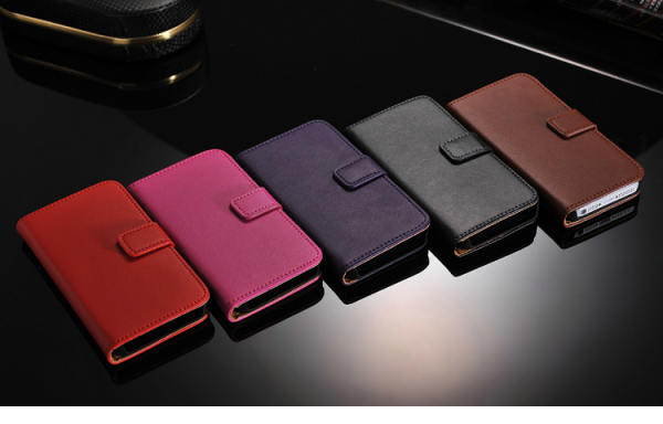 Capa IPHONE 5 - 5S - 5G de couro - CIPH-5-5S-013