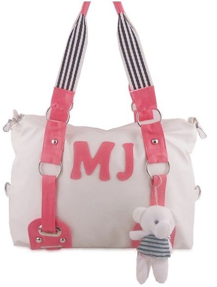 Bolsa de couro Lovelly Lady estilo estudante.