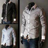 Camisa Slim Fit de luxo várias cores