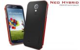 Capa para Galaxy S4 SPIGEN emborrachado - CSA-S4-003
