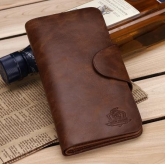 Carteira de couro masculina 2 modelos - CAMA-001