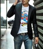 Blazer masculino Slim Fit estilo casual - BLZ-001