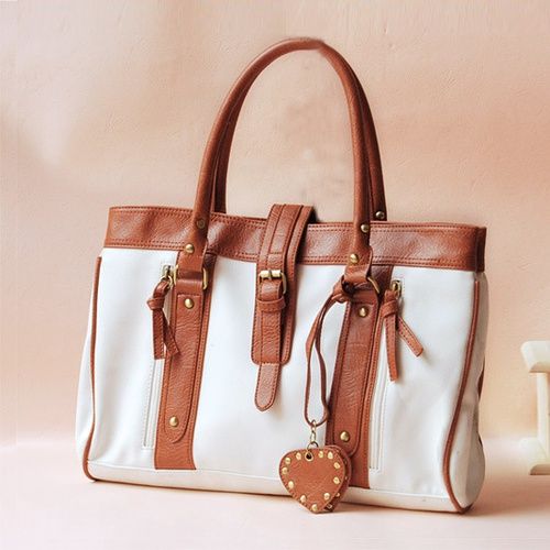 Bolsa de couro estilo clássico de ombro. BCFE-SI-003