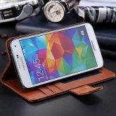 Capa para Galaxy S5 em couro PU - CSA-S5-003
