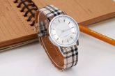 Relógio masculino pulseira quadriculada - RM-001