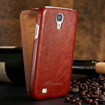 Capa para Galaxy S4 em couro PU - CSA-S4-001